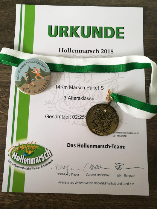Hollenmarsch Bödefeld Sauerland 2018