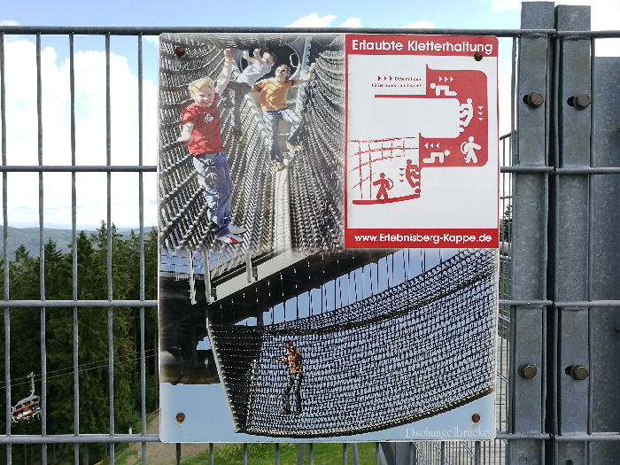 Panorama Erlebnis Brücke Winterberg Sauerland