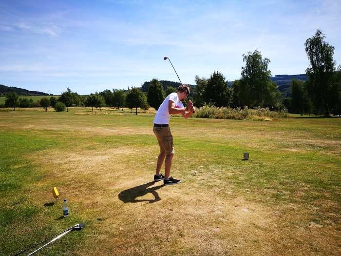 Kurzplatz Golf Schmallenberg Winkhausen Sauerland Blog
