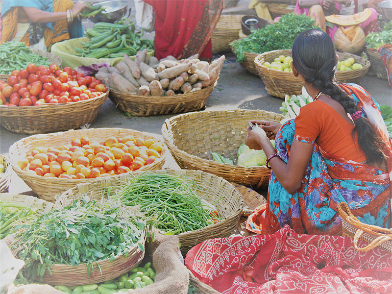 Markt Indien